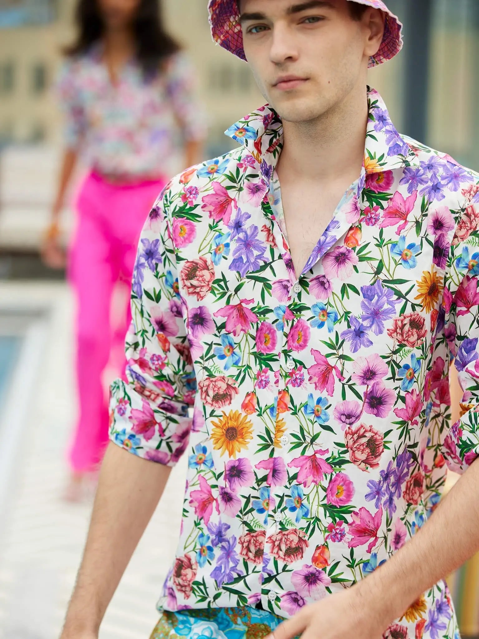 mens botanical shirt