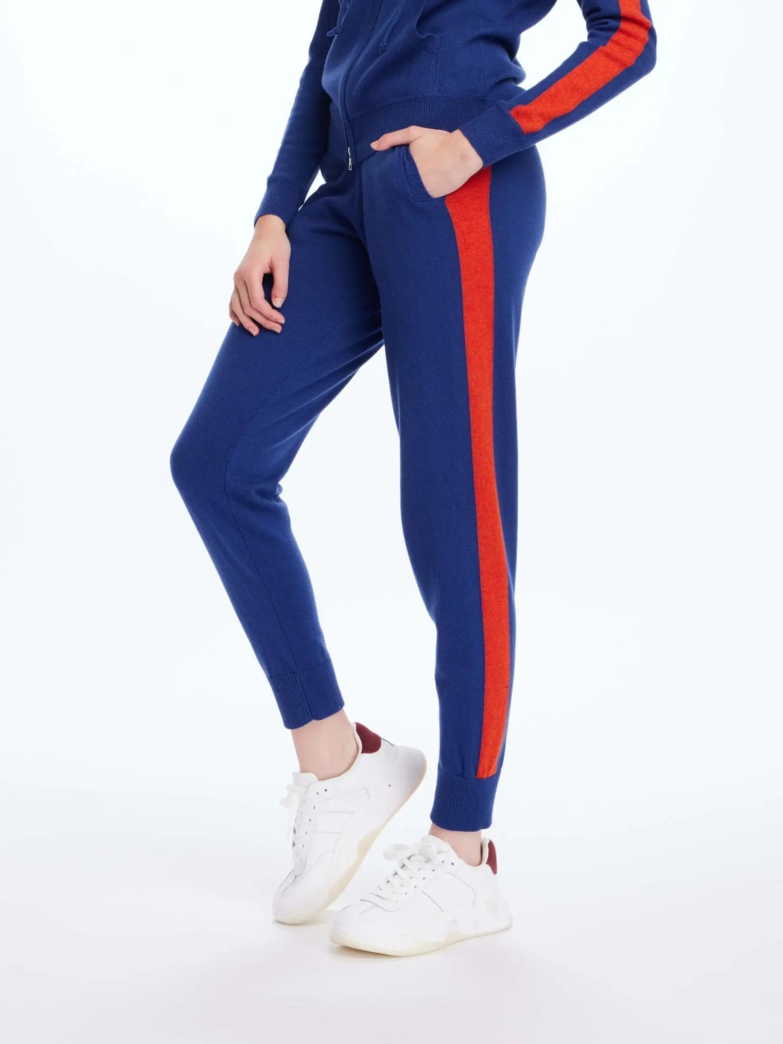 Red and blue discount sweatpants